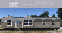 Desktop Screenshot of michiganmobilehomecenter.com