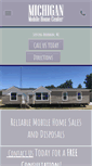 Mobile Screenshot of michiganmobilehomecenter.com