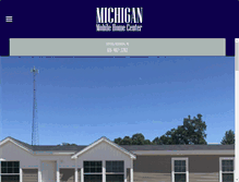 Tablet Screenshot of michiganmobilehomecenter.com